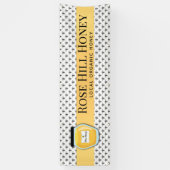 Boerderij van lokale honing spandoek (Verticaal)