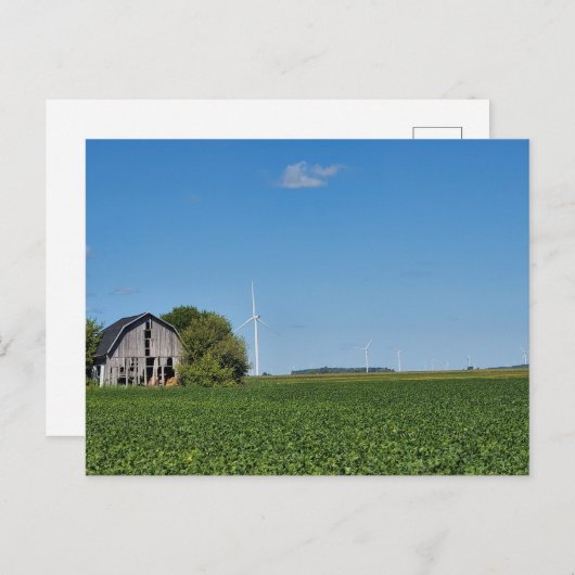 Boerderij van Michigan Briefkaart (Voorkant / Achterkant)