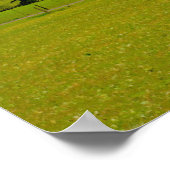 Boerderij van paarden poster (Hoek)