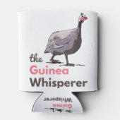 Boerderij van parelhoenders blikjeskoeler (Achterkant)