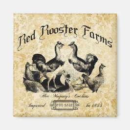  Boerderij van pluimvee Magneet