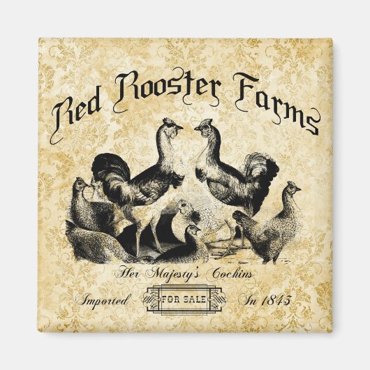 Boerderij van pluimvee Magneet (Voorkant)