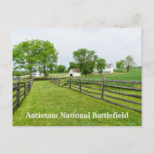 Boerderij van Poffenberger in Antietam Briefkaart (Voorkant)