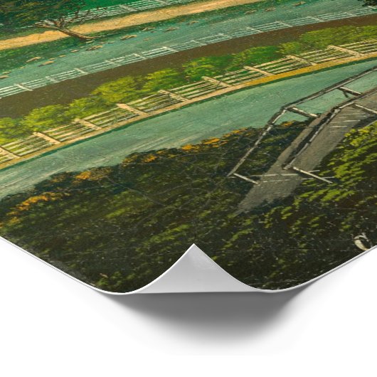 Boerderij van Reber - Charles Hofmann Fine Art Pos Poster (Hoek)