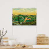 Boerderij van Reber - Charles Hofmann Fine Art Pos Poster (Keuken)