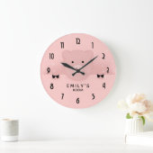 Boerderij van roze reuzenroze reuzel grote klok (Huis)