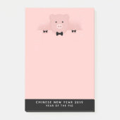 Boerderij van roze reuzenroze reuzel post-it® notes (Voorkant)