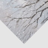 Boerderij van Snowman Tissuepapier (Detail)