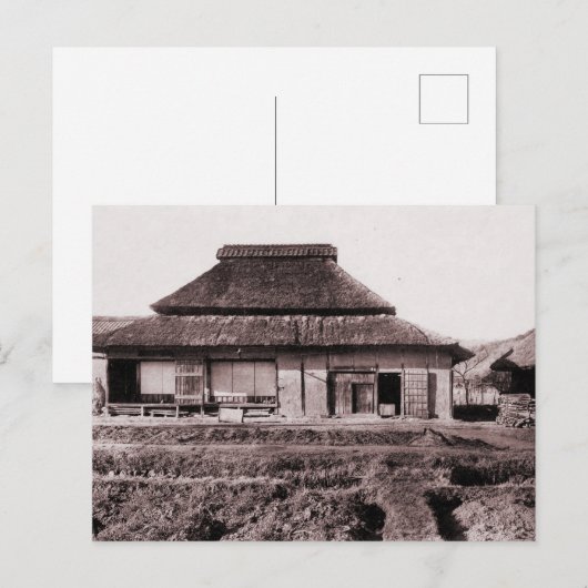 Boerderij van Takebe, Okayama Briefkaart (Voorkant / Achterkant)