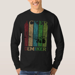 Boerderij van trekkers Kind Retroboeren Demonstra T-shirt