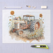 Boerderij van trekkers Zonnebloem Tissuepapier (Craft)