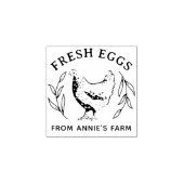 Boerderij van verse eierstip Kippen voor landbouwe Rubberstempel (Afrduk)