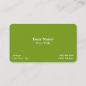 Boerderij van vruchten visitekaartje (Achterkant)