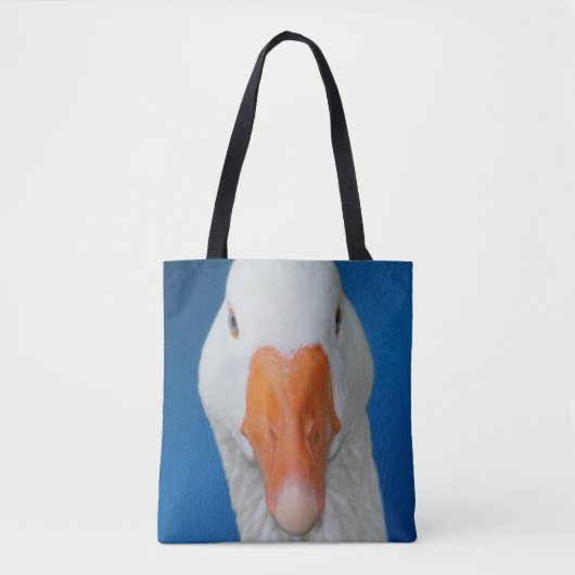 Boerderij van witte gans tote bag (Voorkant)