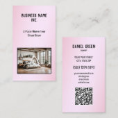 Boerderij Verhuur QR Foto Logo Visitekaartje (Voorkant / Achterkant)