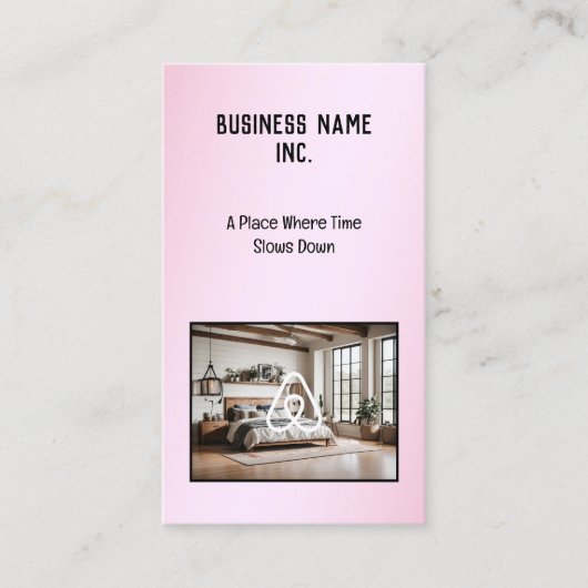 Boerderij Verhuur QR Foto Logo Visitekaartje (Voorkant)