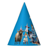 Boerderij Verjaardag Barnyard Animals party petten Feesthoedjes (Links)