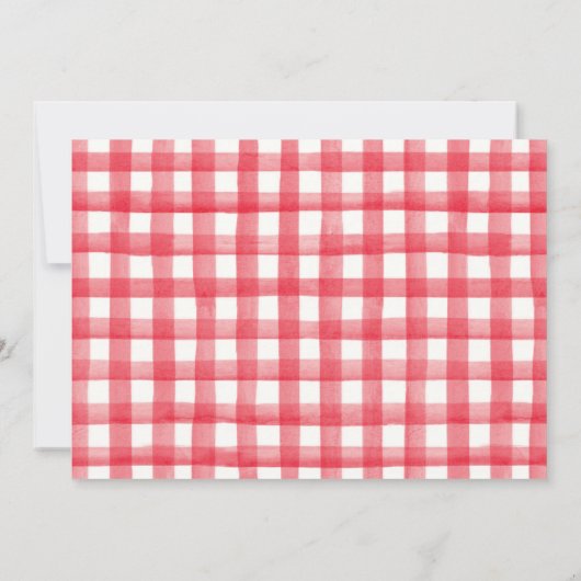 Boerderij Verjaardag Foto Uitnodiging (Achterkant)