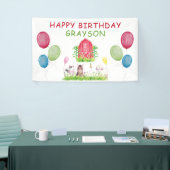 Boerderij Verjaardag gepersonaliseerd Spandoek (Beurs)