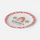 Boerderij Verjaardag Party Paper Borden Papieren Bordje (Gekanteld)