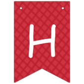 Boerderij Verjaardag Plaid Gepersonaliseerde foto Vlaggetjes (Tweede vlag)