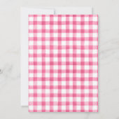 Boerderij Verjaardag Roze Oude MacDonald Barnyard  Kaart (Achterkant)