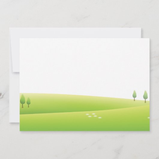 Boerderij Verjaardag Uitnodiging Land Barnyard Par (Achterkant)