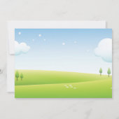 Boerderij Verjaardag Uitnodiging Land Barnyard Par (Achterkant)