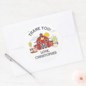 Boerderij Verjaardagsfeestje Sticker (Envelop)