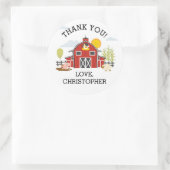 Boerderij Verjaardagsfeestje Sticker (Tas)