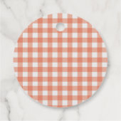 Boerderij verjaardagsgunsttag bedankjes labels (Achterkant)