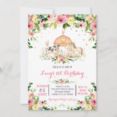 boerderij Verjaardagsuitnodiging, boerderij Verjaa Kaart (Voorkant)