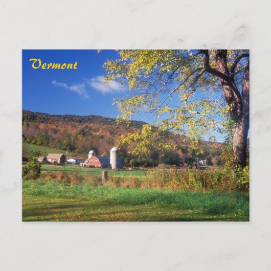 Boerderij Vermont Briefkaart (Voorkant)