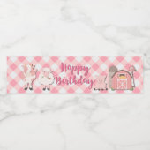 Boerderij Verpakking Waterflesetiket Waterfles Etiket (Enkel label)