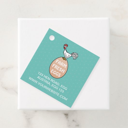 Boerderij, vers bedankjes labels (In situ)