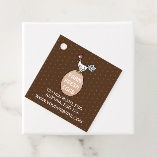 Boerderij, vers bedankjes labels (In situ)