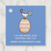 Boerderij, vers bedankjes labels (Voorkant)