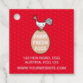 Boerderij, vers bedankjes labels (Voorkant)