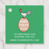 Boerderij, vers bedankjes labels (Voorkant)