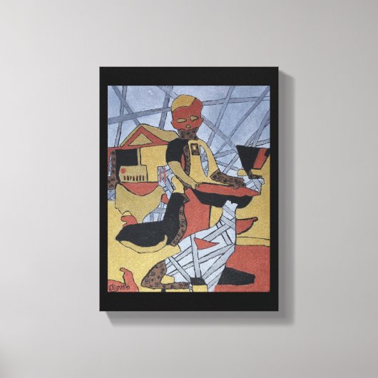 Boerderij, vers canvas afdruk (Voorkant)