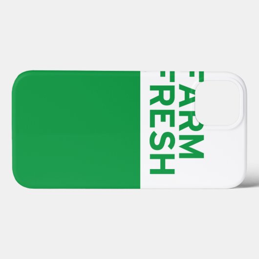 Boerderij, vers Case-Mate iPhone case (Achterkant (horizontaal))