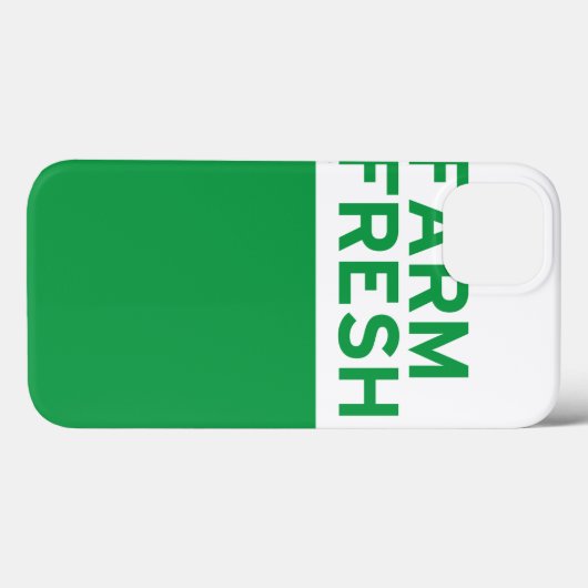 Boerderij, vers Case-Mate iPhone case (Achterkant (horizontaal))