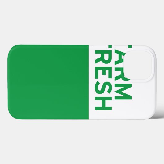 Boerderij, vers Case-Mate iPhone case (Achterkant (horizontaal))