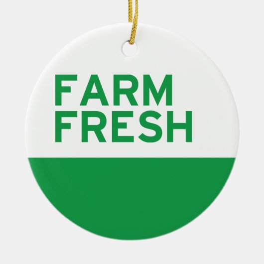 Boerderij, vers keramisch ornament (Voorkant)