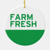 Boerderij, vers keramisch ornament (Achterkant)