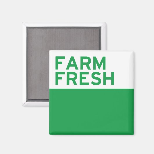 Boerderij, vers magneet (Voorkant / Achterkant)