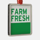 Boerderij, vers metalen ornament (Rechts)