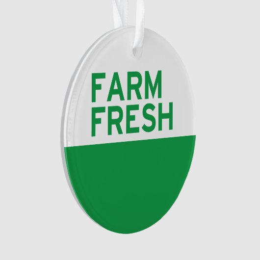 Boerderij, vers ornament (voorkant)