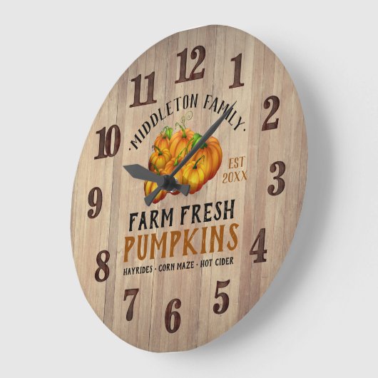 Boerderij Vers pompoenen Grote Klok (Hoek)