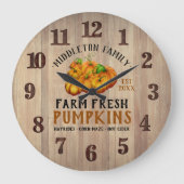 Boerderij Vers pompoenen Grote Klok (Voorkant)